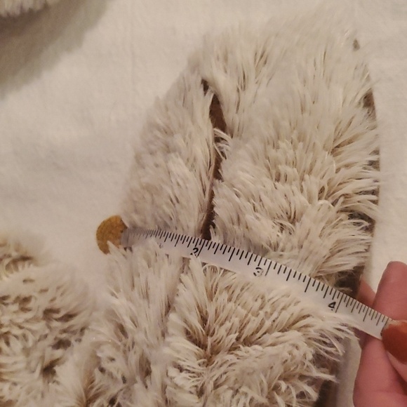 Warmies Marshmallow Brown Microwave-able Sz. 6-10 Boot Slippers - Picture 13 of 16